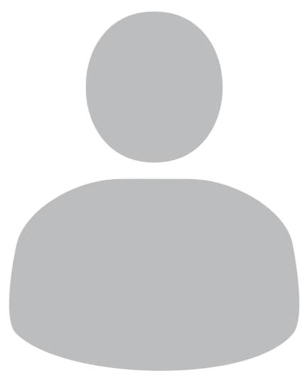 Default user profile silhouette on black background.
