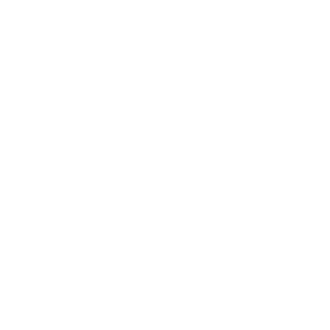Smiling house icon on black background.